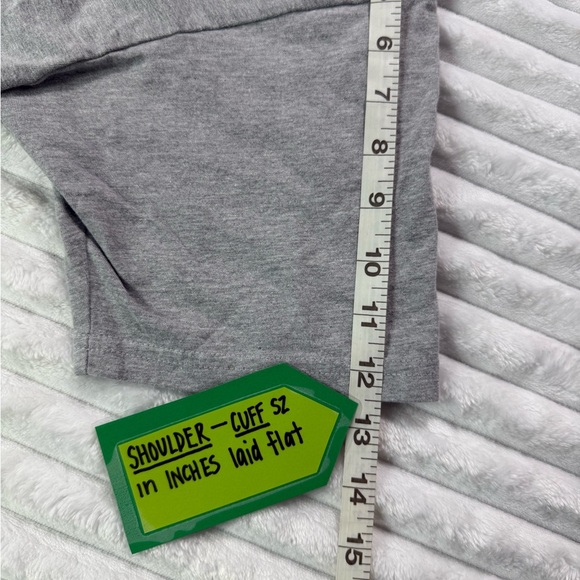 Active USA Gray Short Sleeve Tee with Mountain Design - Picture 8 of 11